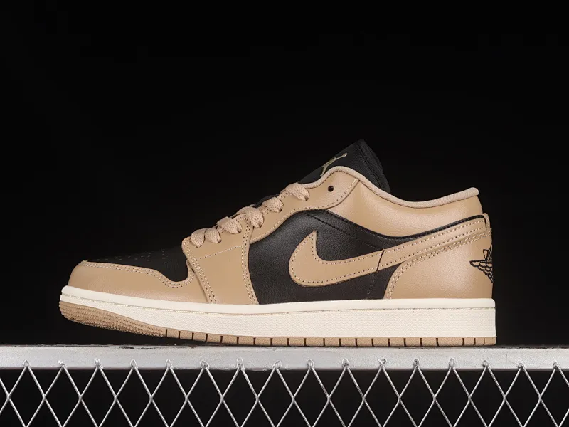 All categories Air Jordan Jordan series basketball shoes Air Jordan 1 Low G version pure original Air Jordan 1 Low "Desert" AJ1 Joe 1 milk tea color cultural and leisure sports sneakers DC0774-201